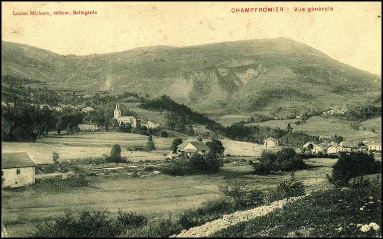 Champfromier CP n° 0117