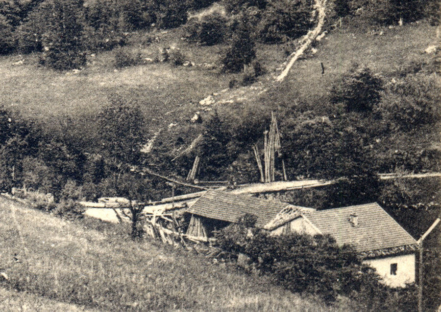 Belleydoux, moulin