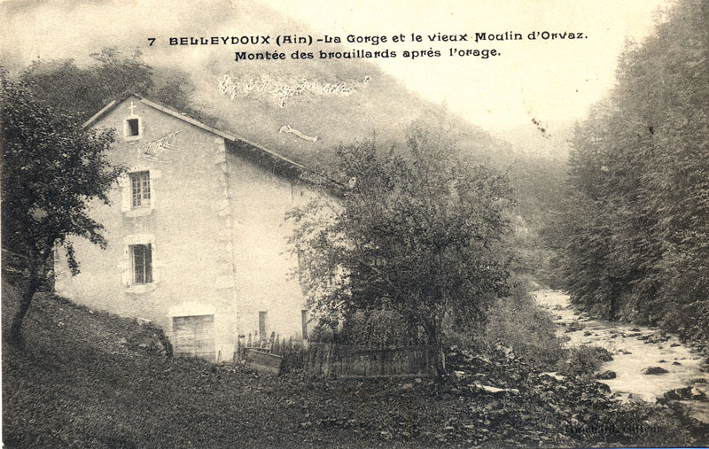 Belleydoux moulin