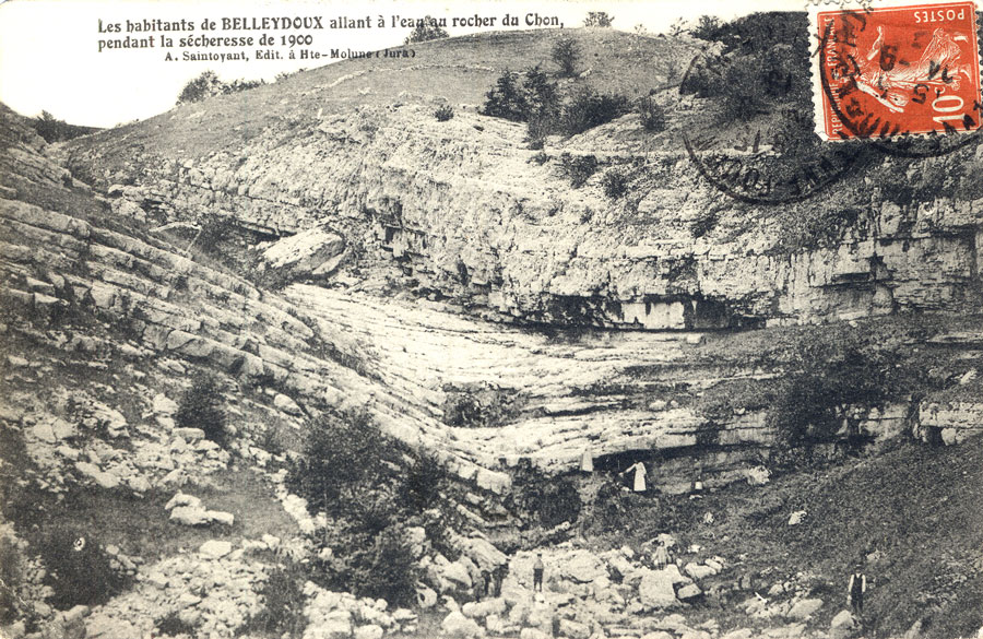 Sécheresse de 1900 à Belleydoux