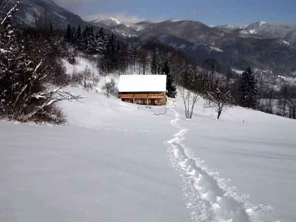 Champ Delette vue du haut