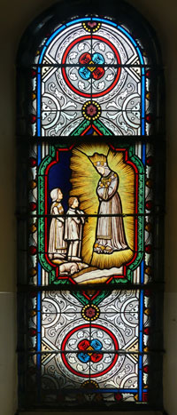 Vitrail de la chapelle de Châtillon