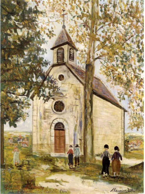 Chapelle d'Ardon par Utrillo