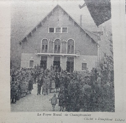 Foyer rural de Champfromier