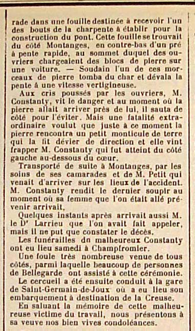 D&eacute;c&egrave;s au Pont du Tram