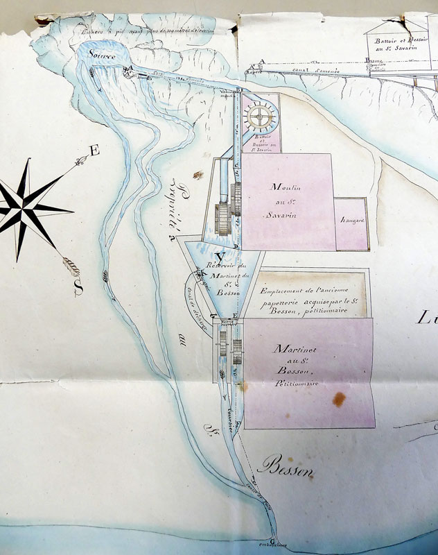 Usines des cascades de Trébillet