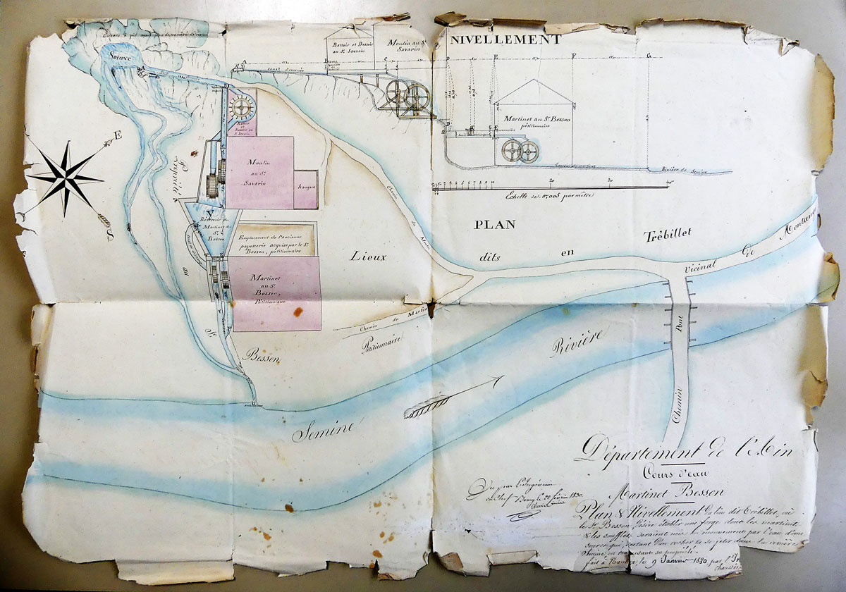 Usines des cascades de Trébillet