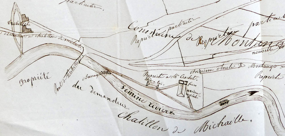 Usine à plâtre de Trébillet