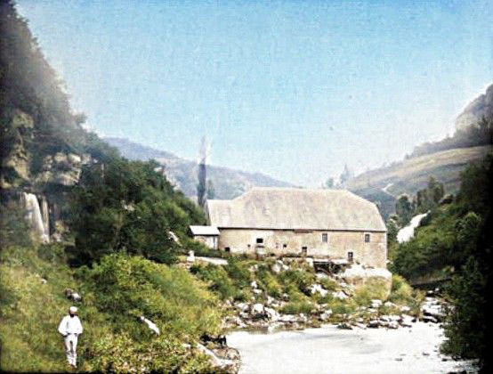 Pont de Coz colorisé