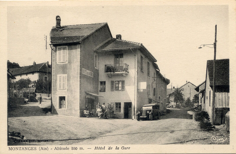 Hôtel de la Gare à Montanges