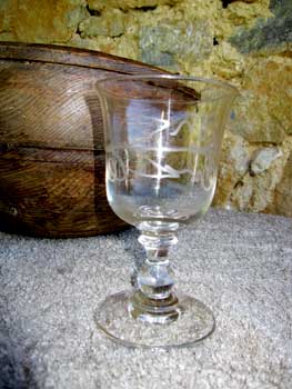 Verre grav&eacute;, de Ch&eacute;zery