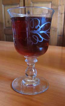 Verre grav&eacute; de Ch&eacute;zery