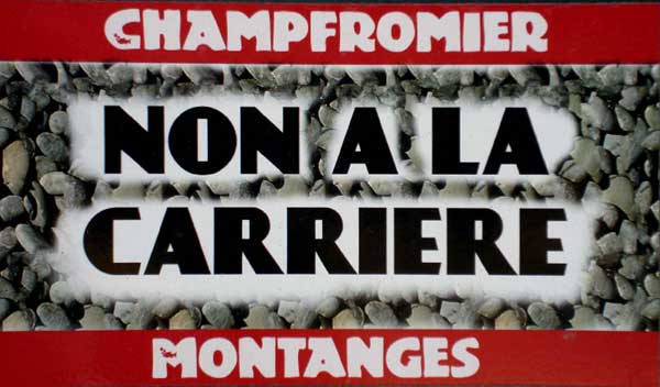 non carri&egrave;re champfromier