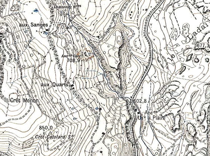 carrière de plâtre