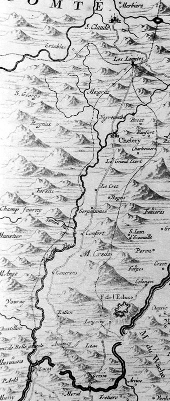 Blaeu Chemin des Espagnols