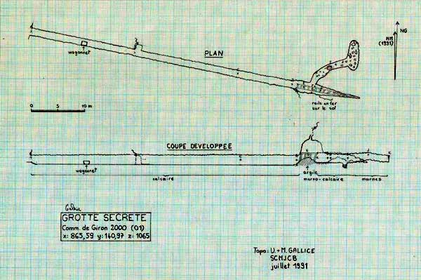 Giron, galerie de la Chèvre