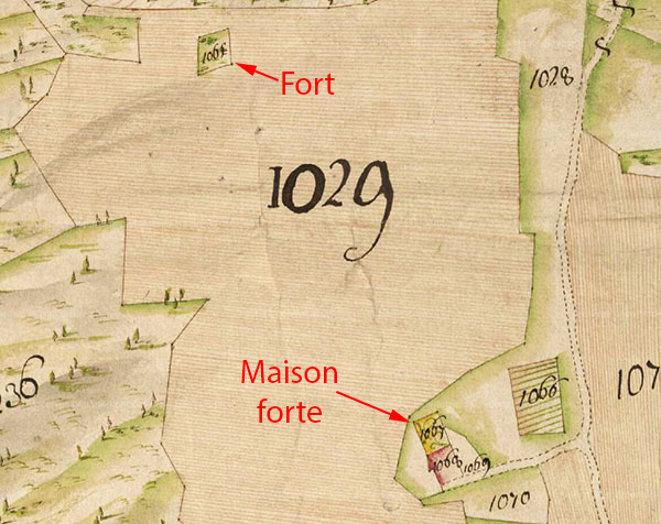 maison forte et fort de Méral (Eloise)
